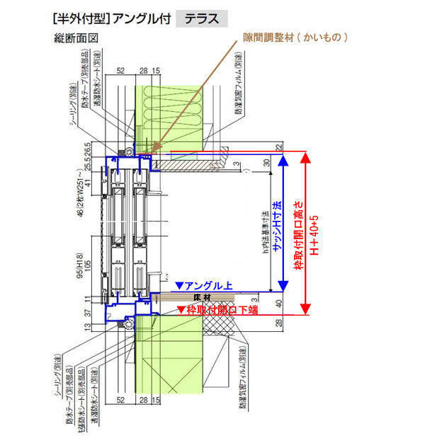 アルミサッシ 引き違いテラス Lixil リクシル デュオpg W1235 H10mm 半外型枠 複層ガラス 樹脂アングルサッシ 窓 サッシ 引違い窓 Diy リフォームおたすけdiy