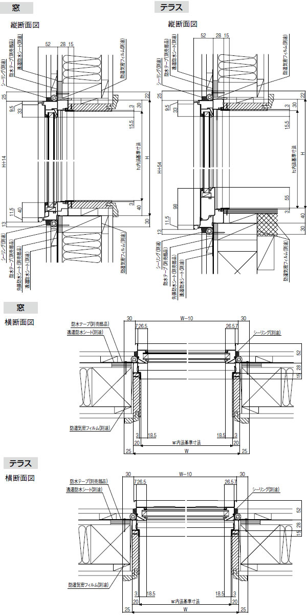 Lixil リクシル アルミサッシ デュオpg 装飾窓 Fix窓 06007 サッシ寸法w640mm H770mm リフォームおたすけdiy