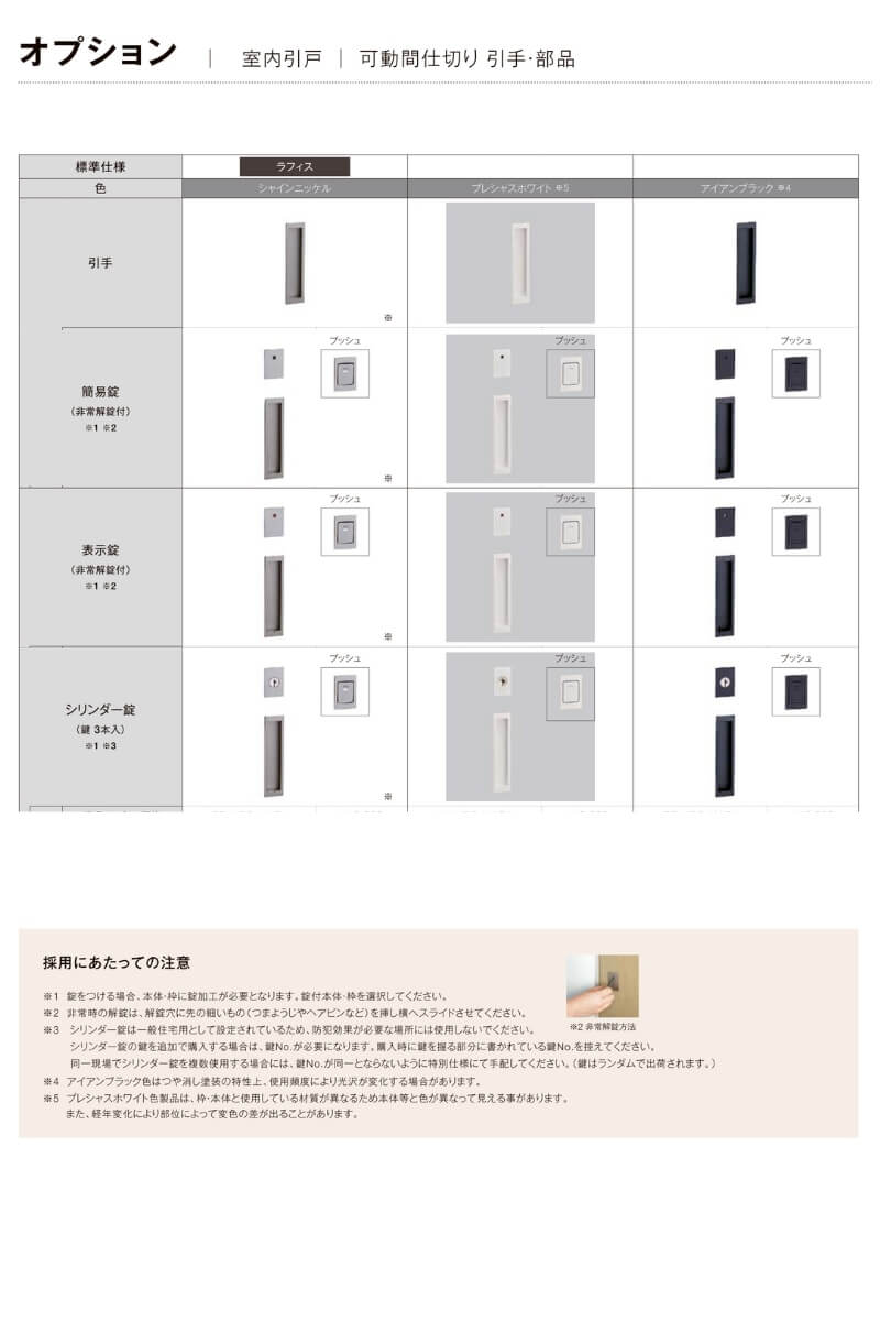 旧モデル】室内引戸 上吊方式 片引戸標準タイプ リクシル ラフィス