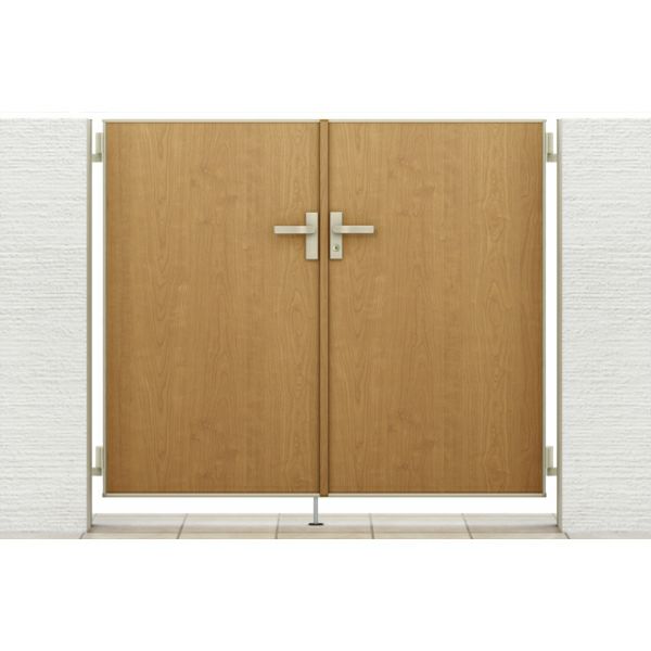 門扉 リクシル 開き門扉AA FM1型 両開き 07-12/07-14 埋込使用 W1400(700+700)×H1200/1400mm LIXIL 開き門扉 リフォーム