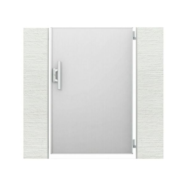 門扉 リクシル 開き門扉AA FM1型 片開き 08-12/08-14/08-16 柱使用 W800×H1200/1400/1600mm LIXIL 開き門扉 リフォーム