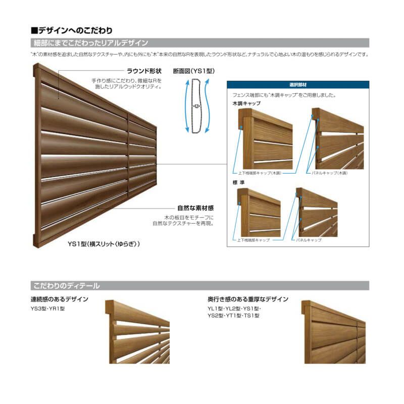 フェンス LIXIL フェンスAA YL1型 T-10 本体 2000×1000mm 2枚目