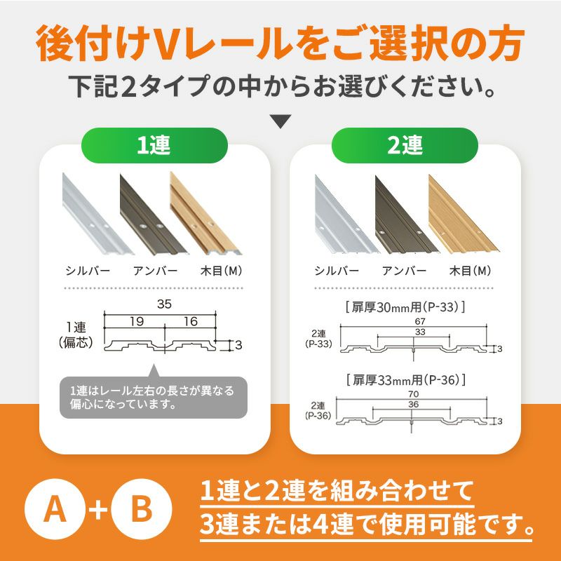 法人限定】洋室建具 室内 3枚建 引違い戸 ふすま襖等取替用引戸