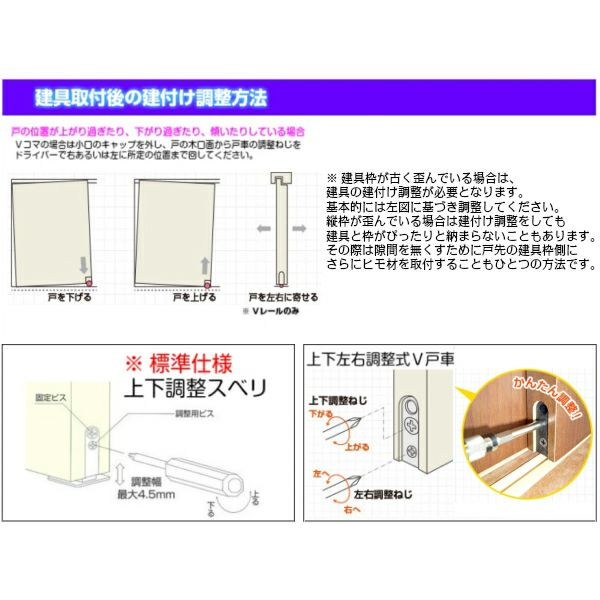 かんたん建具 室内 4枚建 引違い戸 ふすま【襖】等取替用引戸 かんたん建具 室内 4枚建 引違い戸 ふすま【襖】等取替用引戸