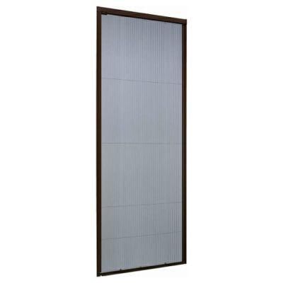 横引き収納網戸 フラットタイプ XMA-08198 片引き 幅MW800×高さMH1980mm YKKAP ドア 玄関網戸 勝手口網戸 マンション アパート リフォーム 後付け用 網戸 DIY