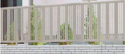 フェンス LIXIL ハイミレーヌR5型フェンス フリーポールタイプ T-6 本体 1975.5×600mm