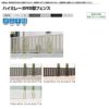 フェンス LIXIL ハイミレーヌR5型フェンス 間仕切りタイプ T-8 本体 2000×800mm 2枚目
