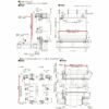 洋風すだれ アウターシェード YKKap 13320 W1500×H2200mm 1枚仕様 壁付け フック固定 引き違い窓 引違い 窓 日除け 外側 日よけ 11枚目