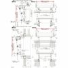 洋風すだれ アウターシェード YKKap 08315 W1000×H1770mm 1枚仕様 枠付け フック固定 引き違い窓 引違い 窓 日除け 外側 日よけ 9枚目