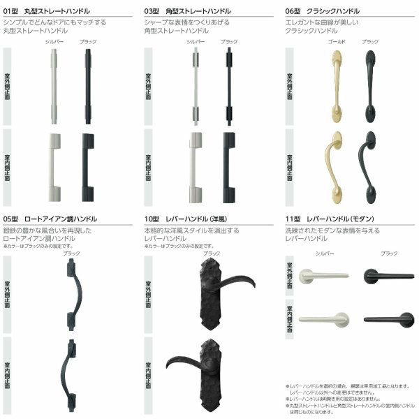 玄関ドア YKKap ヴェナート D30 F12 親子ドア 手動錠仕様 W1235×H2330mm D4/D2仕様 YKK 断熱玄関ドア Venato 新設 おしゃれ リフォーム 8枚目