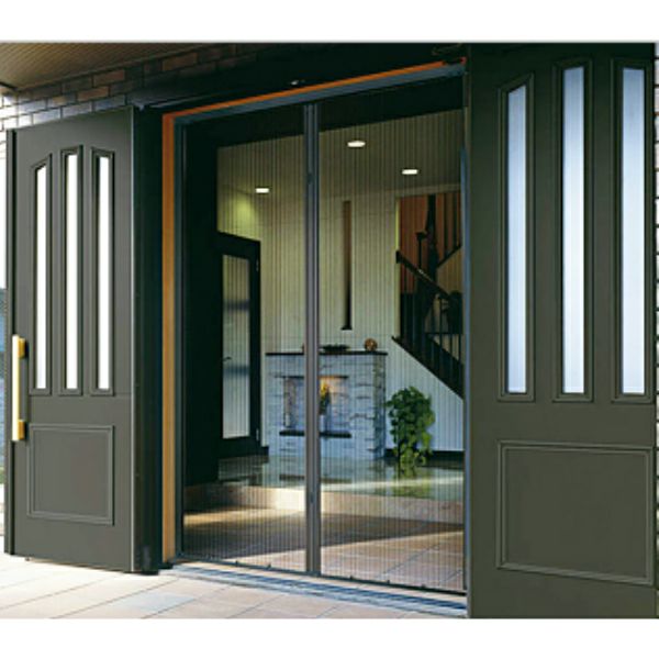 横引き収納網戸 フラットタイプ Xma 両引き 幅mw2601 2800 高さmh01 20mm Ykkap 玄関網戸 勝手口網戸 マンション アパート リフォーム 後付け用 網戸 Diy リフォームおたすけdiy