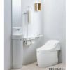 トイレ手洗 コンパクト手洗キャビネット(L-D203SCHE)/WAA ハンドル水栓