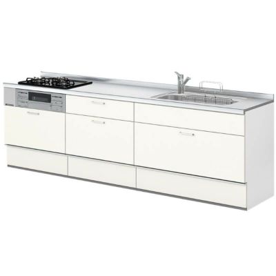 システムキッチン ラクエラ W1950mm I型 開き扉プラン グランド システムキッチン ラクエラ W1950mm I型 開き扉プラン グランド