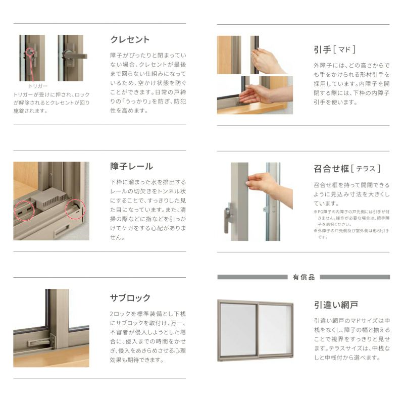 引き違い窓 4枚建 25618-4 サーモスA W2600×H1830mm テラスサイズ 複層ガラス アルミサッシ 引違い窓 リクシル トステム  LIXIL TOSTEM 窓サッシ アルミサッシ 窓 住宅用 家 おたすけ リフォーム DIY | リフォームおたすけDIY