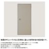 【オーダーサイズ】 玄関ドア 勝手口ドア LIXIL ロンカラーフラッシュドア 三方枠内付型 フラット W500-850×H600-2068 既存枠に重ねて取付可 室内間仕切りに 5枚目