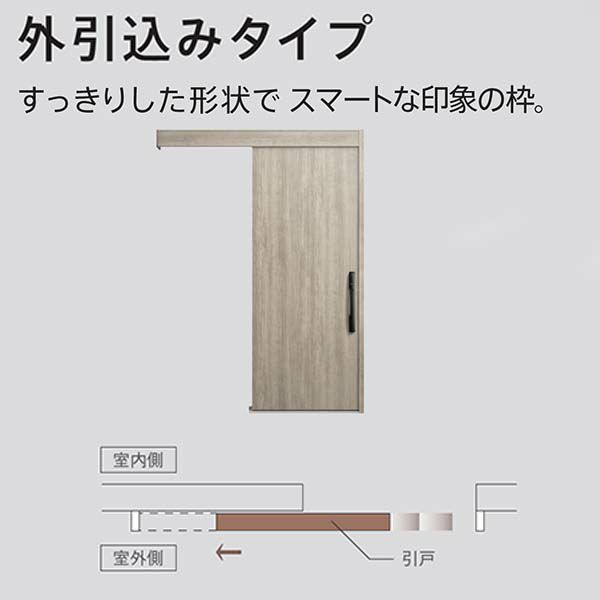 YKK 玄関引き戸 コンコードS30 F03 外引込み 関東間 W1695×H2195mm ピタットKey ポケットKey 手動錠 断熱 YKKap  玄関引戸 サッシ 玄関ドア リフォーム DIY | リフォームおたすけDIY