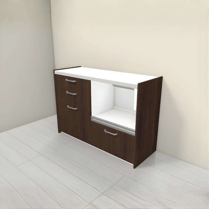 食器棚 システムキッチン収納 シエラS LIXIL 壁付型カウンタープラン W1200mm 間口120cm(60+60cm) カウンター高さ85cm 奥行45cm リクシル グループ1