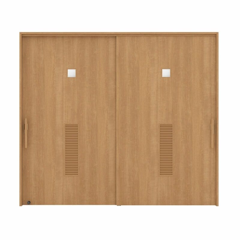 リクシル 室内引戸 ラシッサUD 上吊方式 引違い戸2枚建て Wソフト