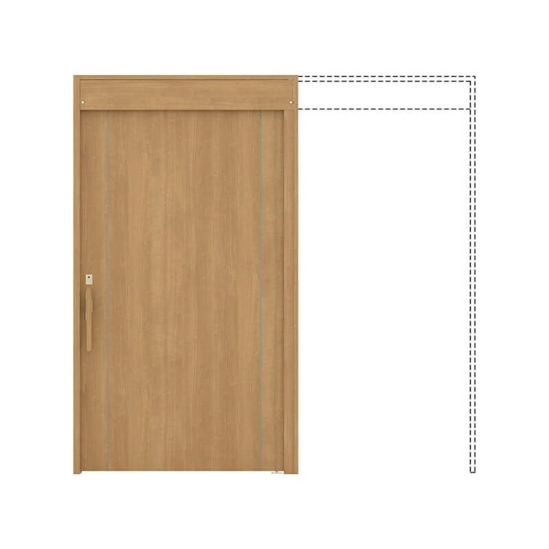 リクシル 室内引戸 ラシッサUD 上吊方式 引込み戸 自閉機能 不燃面材 戸袋ユニットあり HAA ノンケーシング枠 パネルタイプ 2020/2220/2620 室内引き戸 ドア 交換 リフォーム DIY 【リフォームおたすけDIY】