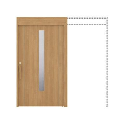 リクシル 室内引戸 ラシッサUD 上吊方式 引込み戸 自閉機能 不燃面材 戸袋ユニットあり HHC ノンケーシング枠 採光タイプ 2020/2220/2620 室内引き戸 ドア 交換 リフォーム DIY 【リフォームおたすけDIY】