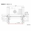 玄関引戸(引き戸) LIXIL/リクシル 花伝k6 70型(千本格子) 関東間 ランマ付 2枚建戸 単板ガラス 玄関サッシ アルミドア 4枚目