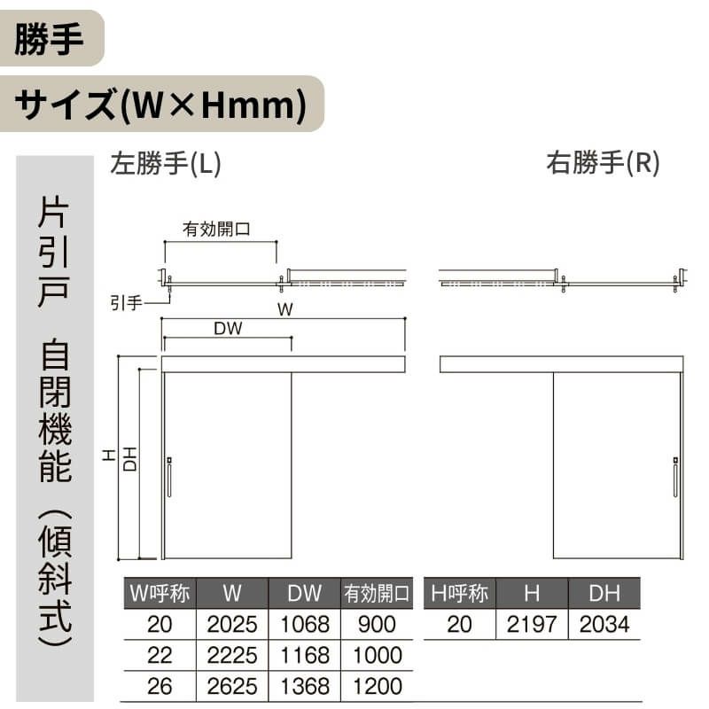 リクシル 室内引戸 ラシッサUD アウトセット方式  片引戸 自閉機能 フリーストップ 木質面材 HHGノンケーシング枠/化粧縁 採光タイプ 2020/2220/2620 DIY 6枚目