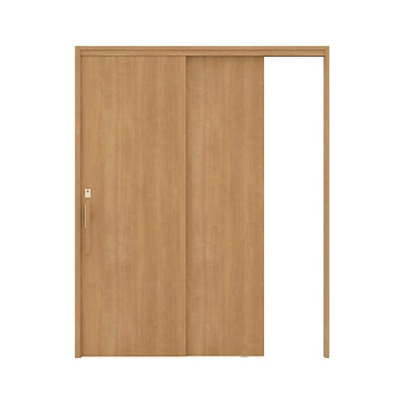 リクシル 室内引戸 ラシッサUD 上吊連動方式  片引戸2枚建 Wソフトモーション 木質面材 HAA ノンケーシング枠 パネルタイプ 1620 W1644mm×H2023mm LIXIL DIY