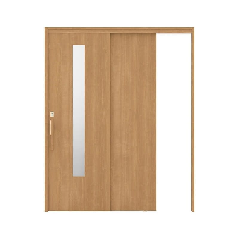 リクシル 室内引戸 ラシッサUD 上吊連動方式 片引戸2枚建 Wソフト