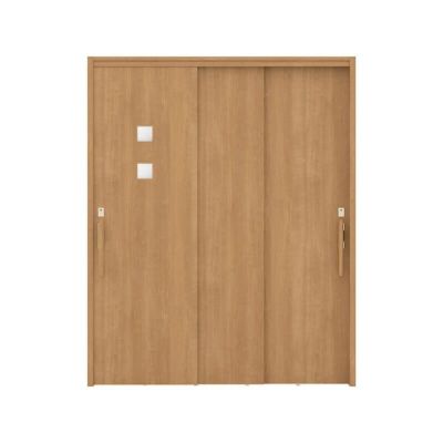 リクシル 室内引戸 ラシッサUD 上吊連動方式  引違い戸3枚建 Wソフトモーション 木質面材 HHE ノンケーシング枠 採光タイプ 1620 W1644mm×H2023mm LIXIL DIY