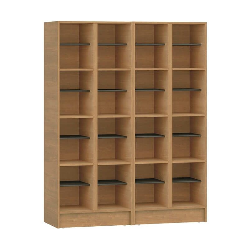 現地組立必要 リクシル ラシッサUD 玄関収納 下駄箱 扉なし 4列4段 W1206mm×H1585mm 16名分/32足分 キャビネット シューズボックス LIXIL 玄関 組み立て DIY 【リフォームおたすけDIY】