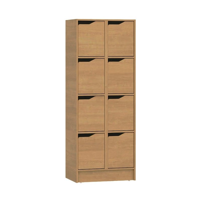 現地組立必要 リクシル ラシッサUD 玄関収納 下駄箱 扉あり 1色仕様 2列4段 W603mm×H1585mm 8名分/16足分 キャビネット シューズボックス LIXIL 玄関 組み立て DIY 【リフォームおたすけDIY】