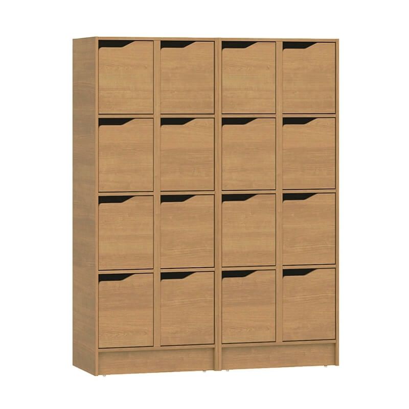 現地組立必要 リクシル ラシッサUD 玄関収納 下駄箱 扉あり 1色仕様 4列4段 W1206mm×H1585mm 16名分/32足分 キャビネット シューズボックス LIXIL 玄関 組み立て DIY 【リフォームおたすけDIY】