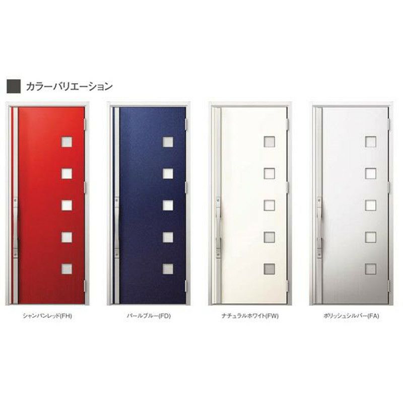 玄関ドア 断熱k2/k4仕様 ジエスタ２ 親子 採光/入隅 S17型 エントリーシステム/FamiLock対応玄関ドア リクシル LIXIL トステム TOSTEM 住宅 ドア 玄関サッシ アルミサッシ 交換 リフォーム DIY 3枚目