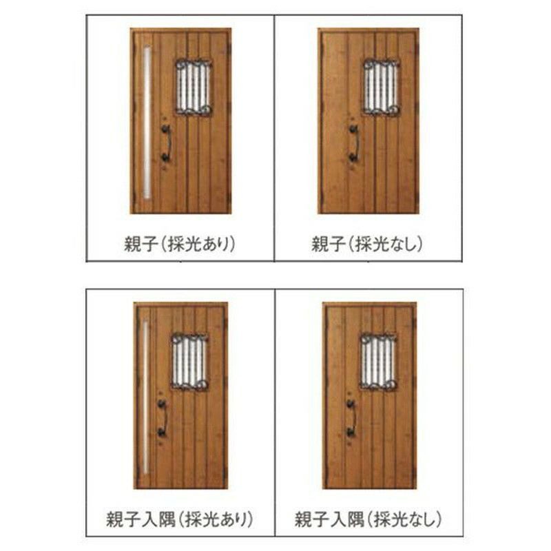 玄関ドア 断熱k2/k4仕様 ジエスタ２ 親子 採光/入隅 D42型 エントリーシステム/FamiLock対応玄関ドア リクシル LIXIL トステム TOSTEM 住宅 ドア 玄関サッシ アルミサッシ 交換 リフォーム DIY 2枚目