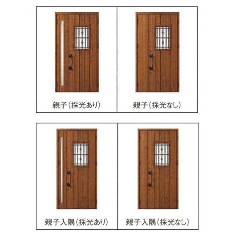 玄関ドア 断熱k2/k4仕様 ジエスタ２ 親子 採光/入隅 D43型 エントリーシステム/FamiLock対応玄関ドア リクシル LIXIL トステム TOSTEM 住宅 ドア 玄関サッシ アルミサッシ 交換 リフォーム DIY 2枚目