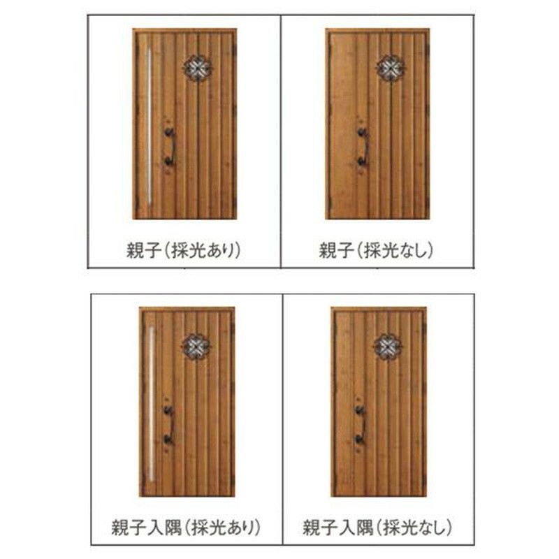玄関ドア 断熱k2/k4仕様 ジエスタ２ 親子 採光/入隅 D53型 エントリーシステム/FamiLock対応玄関ドア リクシル LIXIL トステム TOSTEM 住宅 ドア 玄関サッシ アルミサッシ 交換 リフォーム DIY 2枚目