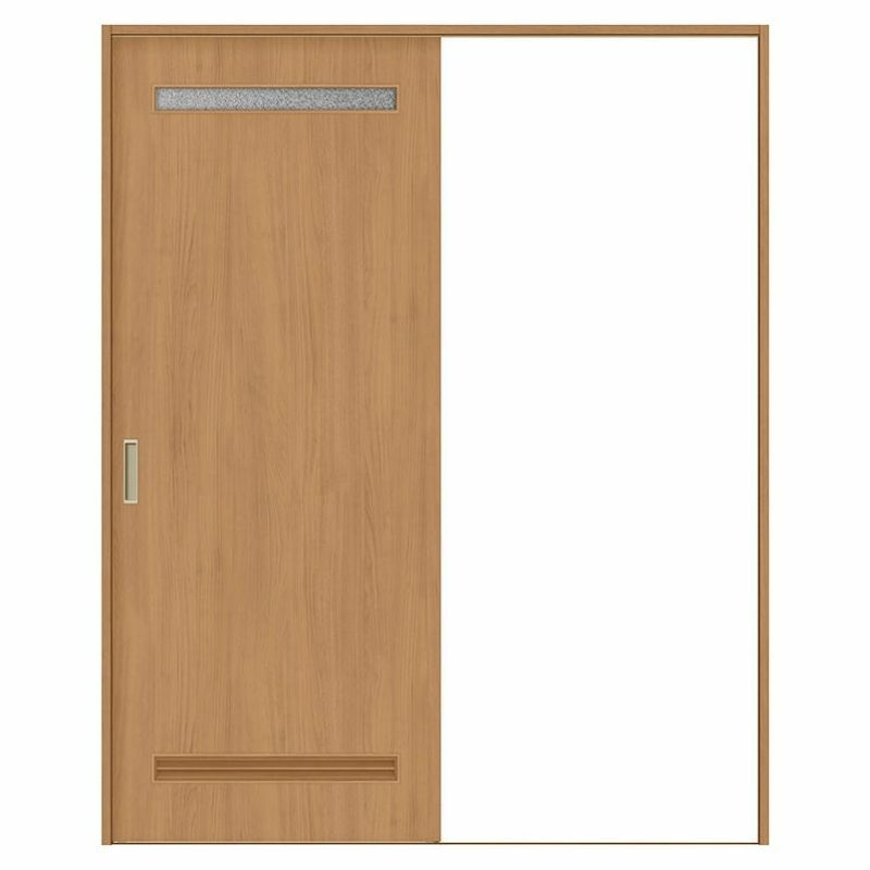 オーダーサイズ リクシル ラシッサＳ 洗面タイプ 室内引戸 Vレール方式 片引戸標準タイプ ASKH-LYA ケーシング付枠 W1188～1992㎜×Ｈ1728～2425㎜