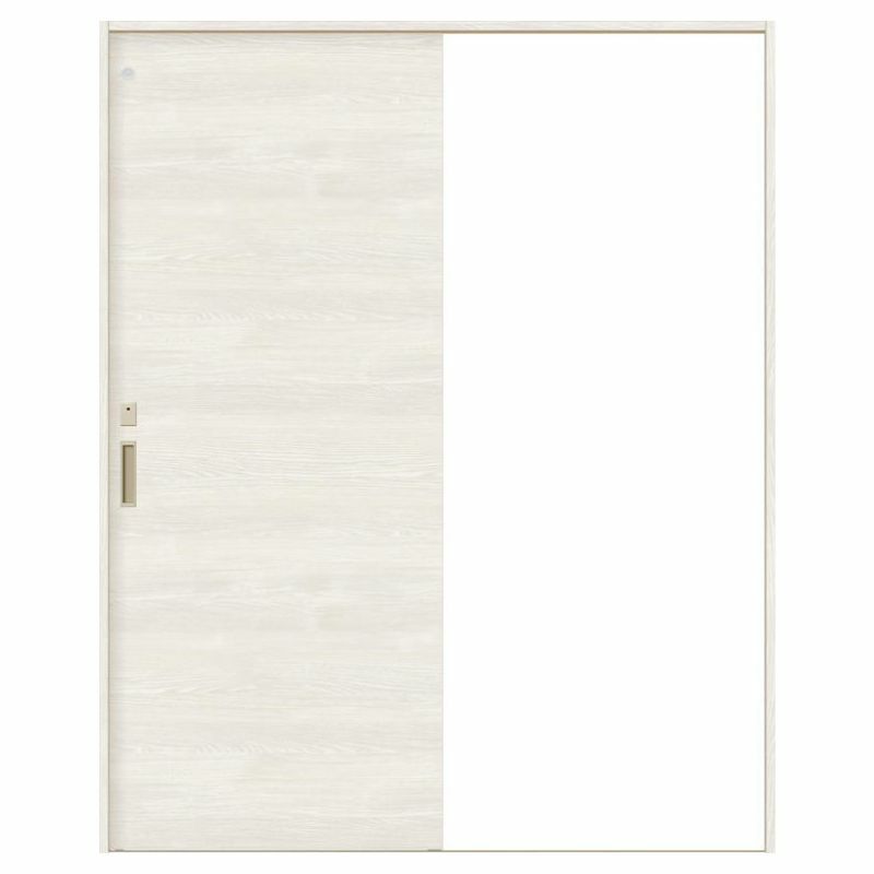 オーダーサイズ リクシル ラシッサＳ 室内引戸 Vレール方式 片引戸トイレタイプ ASKL-LAB ノンケーシング枠 W912(Ｗ1188)～1992㎜×Ｈ628(Ｈ1728)～2425㎜