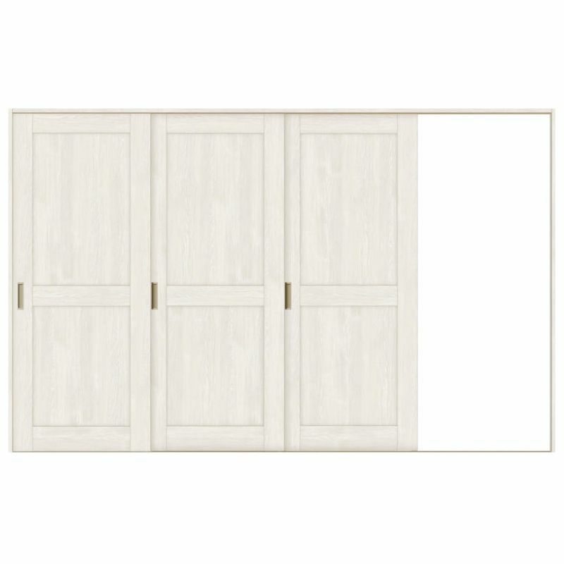 オーダーサイズ リクシル ラシッサＳ 室内引戸 Vレール方式 片引戸3枚建 ASKT-LAH ノンケーシング枠 W2308～3916㎜×Ｈ1728～2425㎜