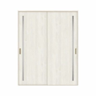 オーダーサイズ リクシル ラシッサＳ 室内引戸 Vレール方式 引違い戸2枚建 ASHH-LGC ノンケーシング枠 W1188～1992㎜×Ｈ1728～2425㎜