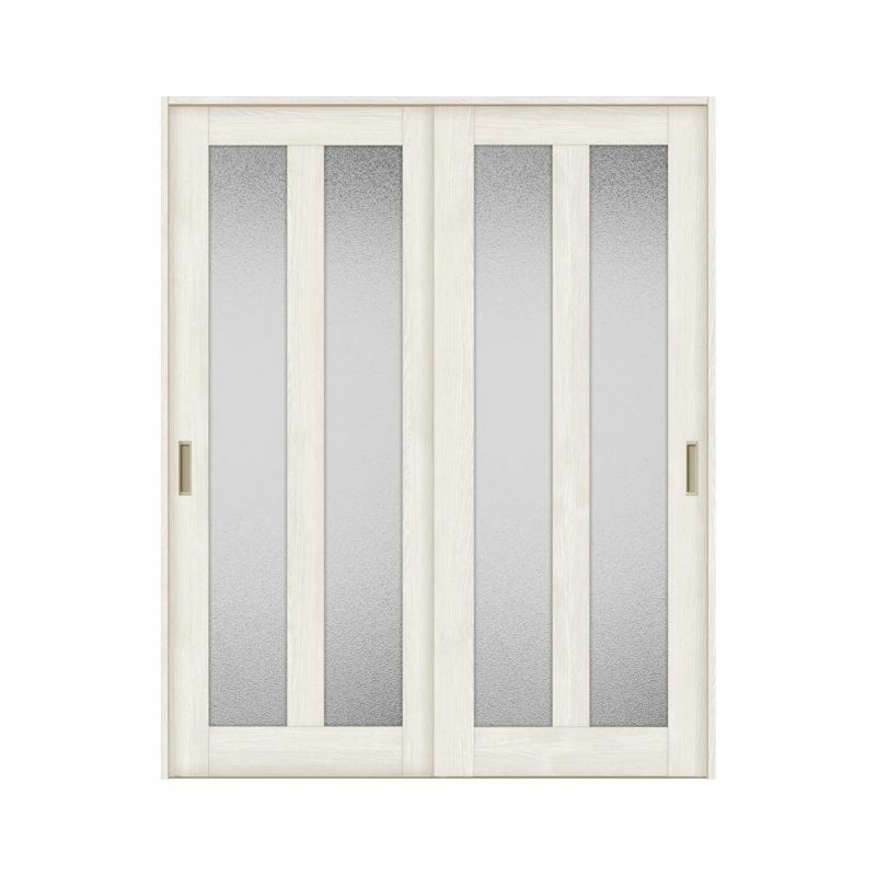 オーダーサイズ リクシル ラシッサＳ 室内引戸 Vレール方式 引違い戸2枚建 ASHH-LGG ノンケーシング枠 W1188～1992㎜×Ｈ1728～2425㎜