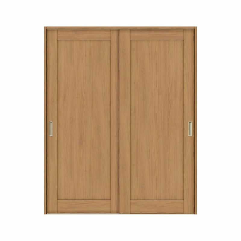 オーダーサイズ リクシル ラシッサＳ 室内引戸 Vレール方式 引違い戸2枚建 ASHH-LAG ケーシング付枠 W1188～1992mm×Ｈ1728～2425mm