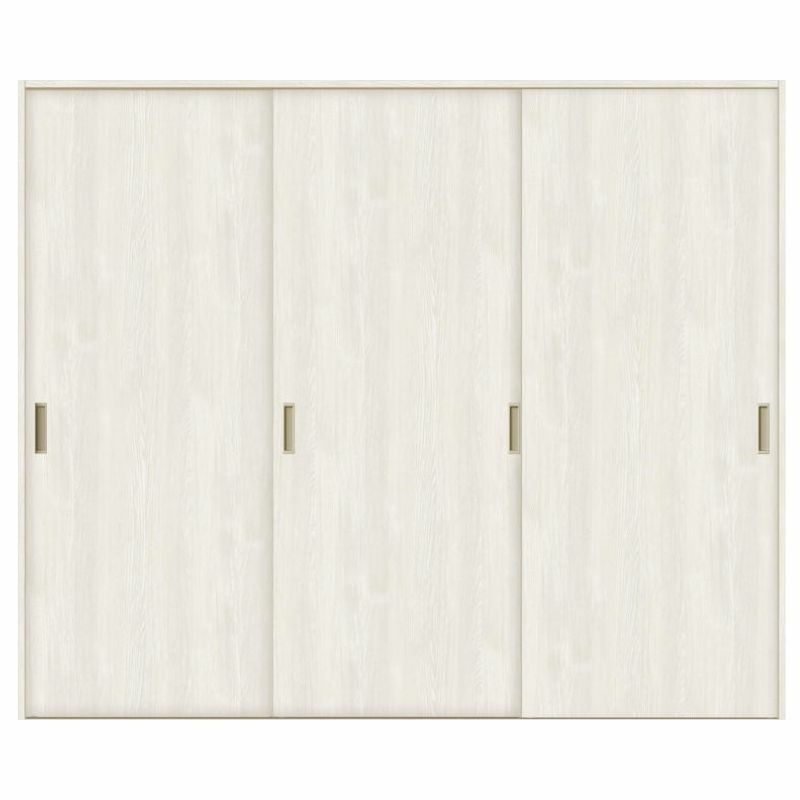 オーダーサイズ リクシル ラシッサＳ 室内引戸 Vレール方式 引違い戸3枚建 ASHT-LAA ノンケーシング枠 W1334(1748)～2954㎜×Ｈ628(1728)～2425㎜