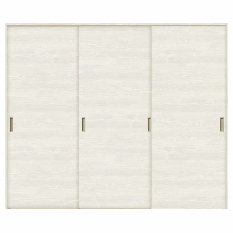 オーダーサイズ リクシル ラシッサＳ 室内引戸 Vレール方式 引違い戸3枚建 ASHT-LAB ノンケーシング枠 W1334(1748)～2954㎜×Ｈ628(1728)～2425㎜