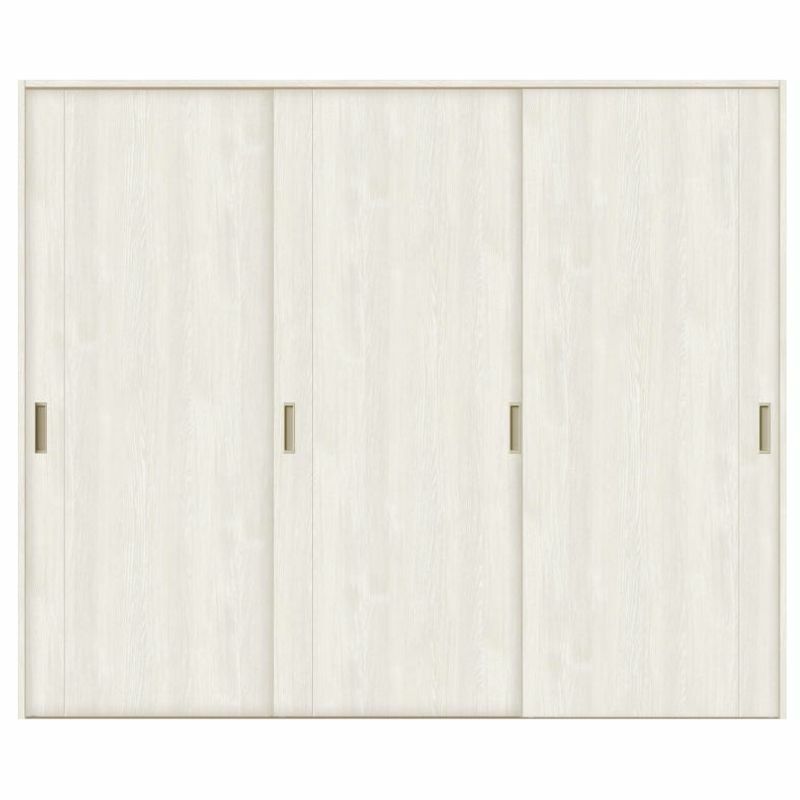 オーダーサイズ リクシル ラシッサＳ 室内引戸 Vレール方式 引違い戸3枚建 ASHT-LAC ノンケーシング枠 W1748～2954㎜×Ｈ1728～2425㎜