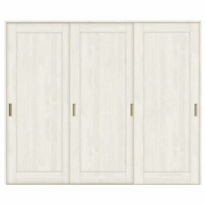 オーダーサイズ リクシル ラシッサＳ 室内引戸 Vレール方式 引違い戸3枚建 ASHT-LAG ノンケーシング枠 W1748～2954㎜×Ｈ1728～2425㎜