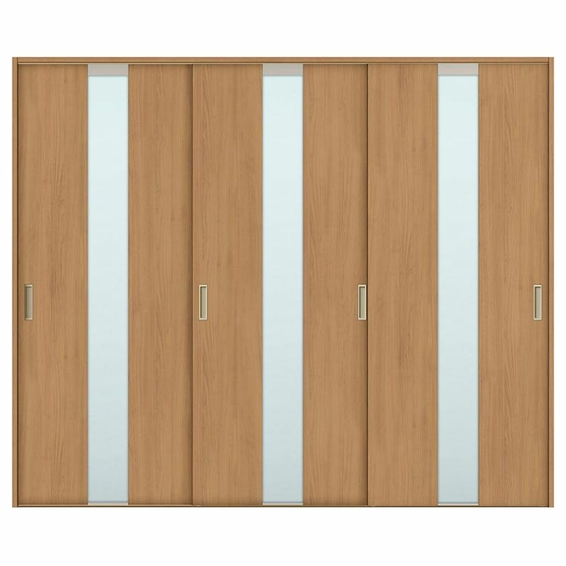 オーダーサイズ リクシル ラシッサＳ 室内引戸 Vレール方式 引違い戸3枚建 ASHT-LGM ケーシング付枠  W1748～2954㎜×Ｈ1728～2425㎜