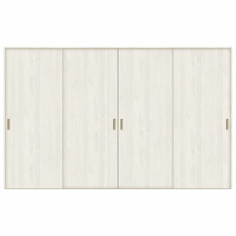 オーダーサイズ リクシル ラシッサＳ 室内引戸 Vレール方式 引違い戸4枚建 ASHF-LAC ノンケーシング枠 W2341～3949㎜×Ｈ1728～2425㎜