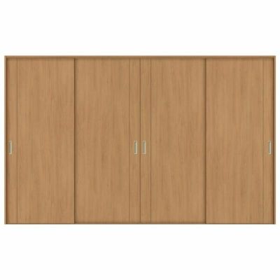 オーダーサイズ リクシル ラシッサＳ 室内引戸 Vレール方式 引違い戸4枚建 ASHF-LAC ケーシング付枠 W2341～3949㎜×Ｈ1728～2425㎜