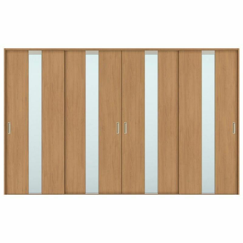 オーダーサイズ リクシル ラシッサＳ 室内引戸 Vレール方式 引違い戸4枚建 ASHF-LGM ケーシング付枠  W2341～3949㎜×Ｈ1728～2425㎜